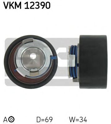 VKM 12390 SKF Натяжний ролик1